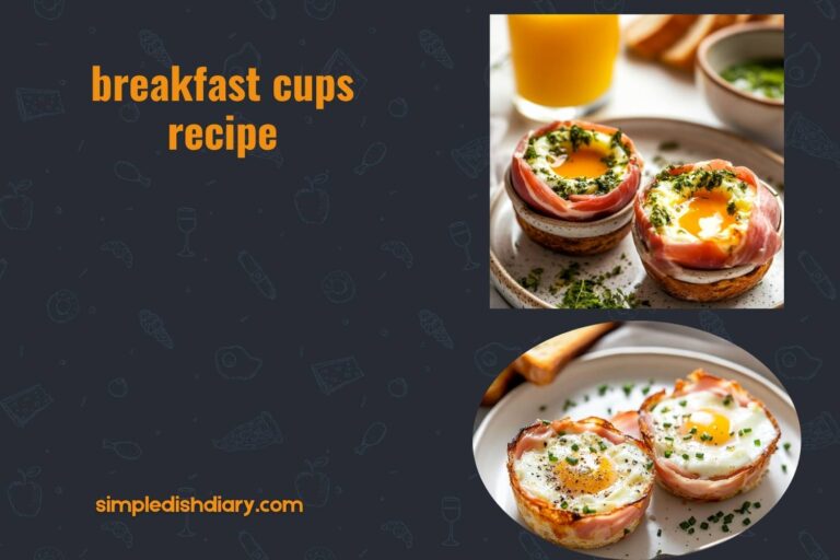 breakfast cups recipe