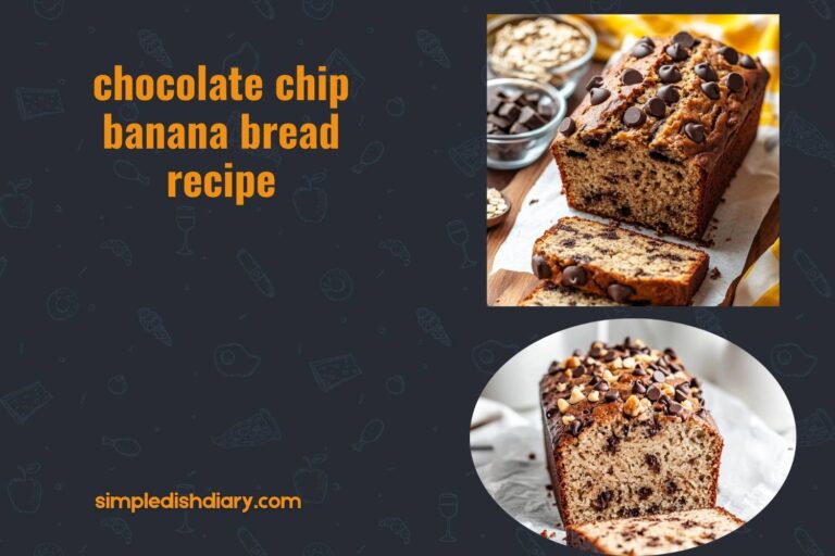 chocolate chip banana bread recipe