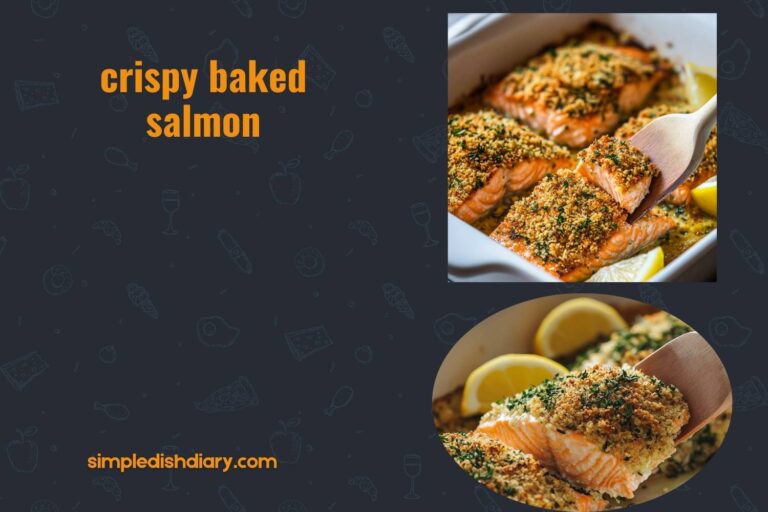 crispy baked salmon