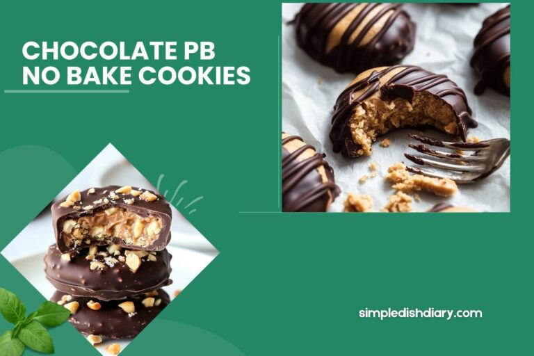 chocolate pb no bake cookies