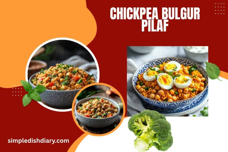 chickpea bulgur pilaf