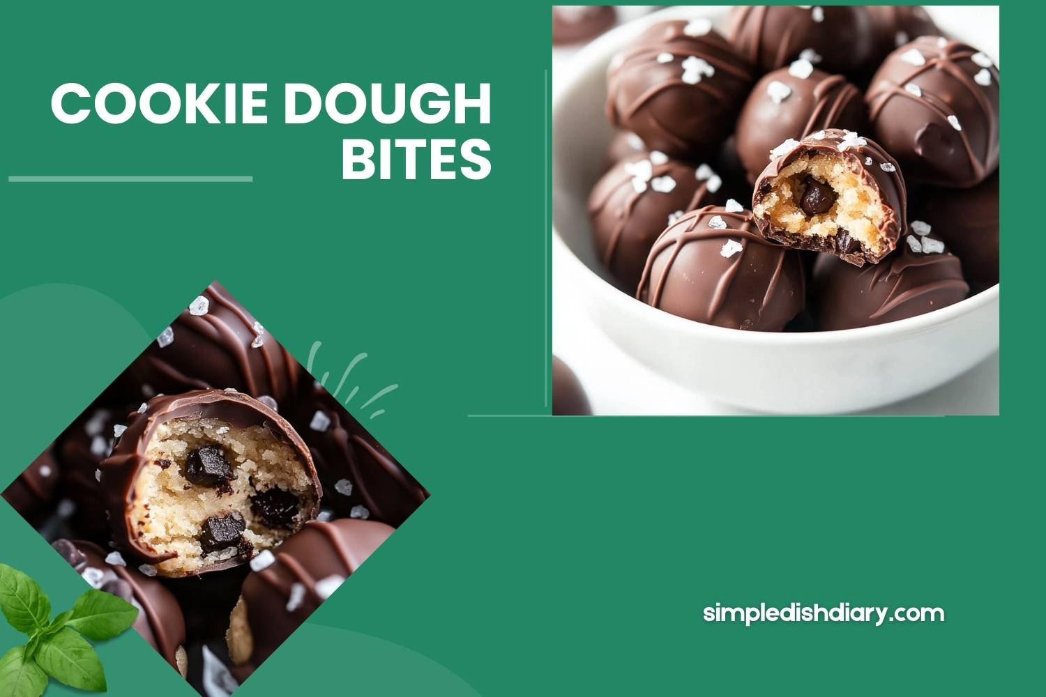 cookie dough bites