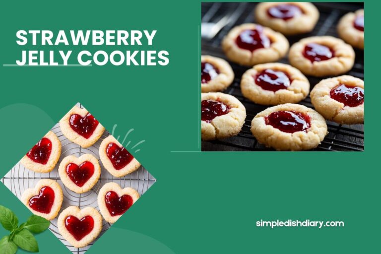 strawberry jelly cookies