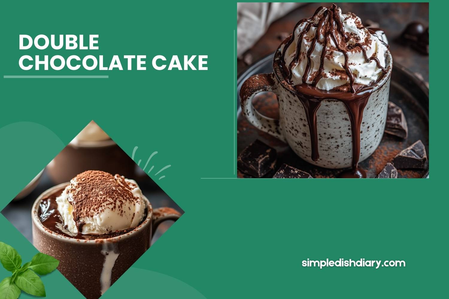 double chocolate cake