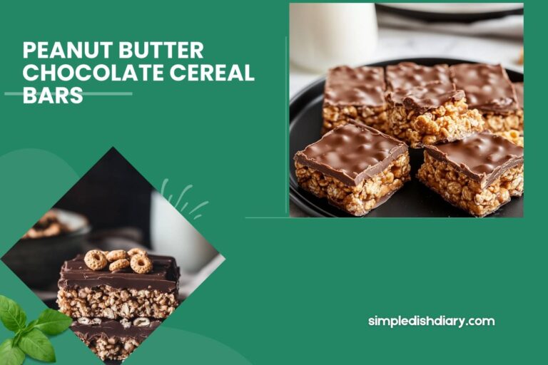 peanut butter chocolate cereal bar