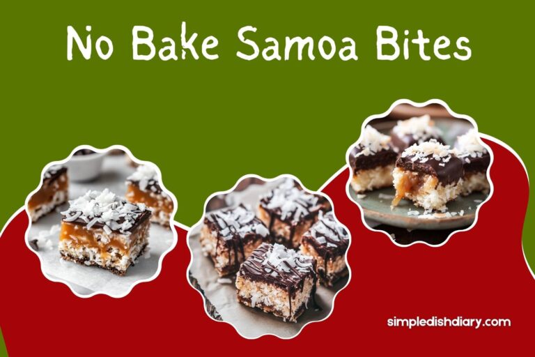 no bake samoa bites