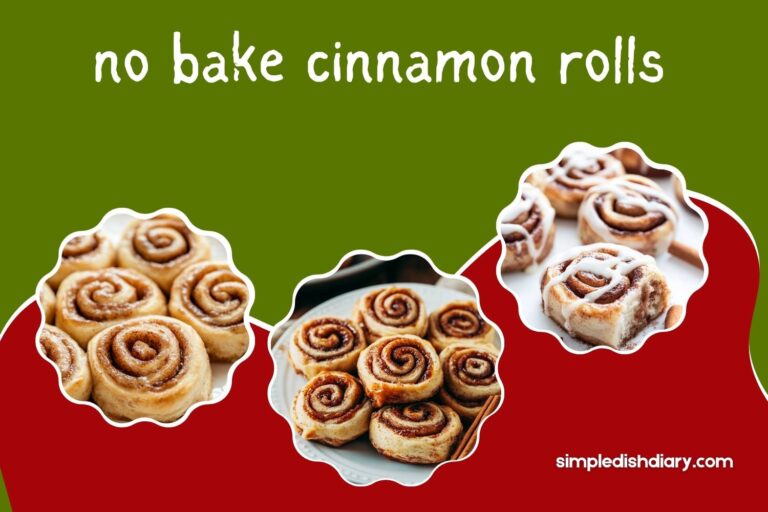 no bake cinnamon rolls