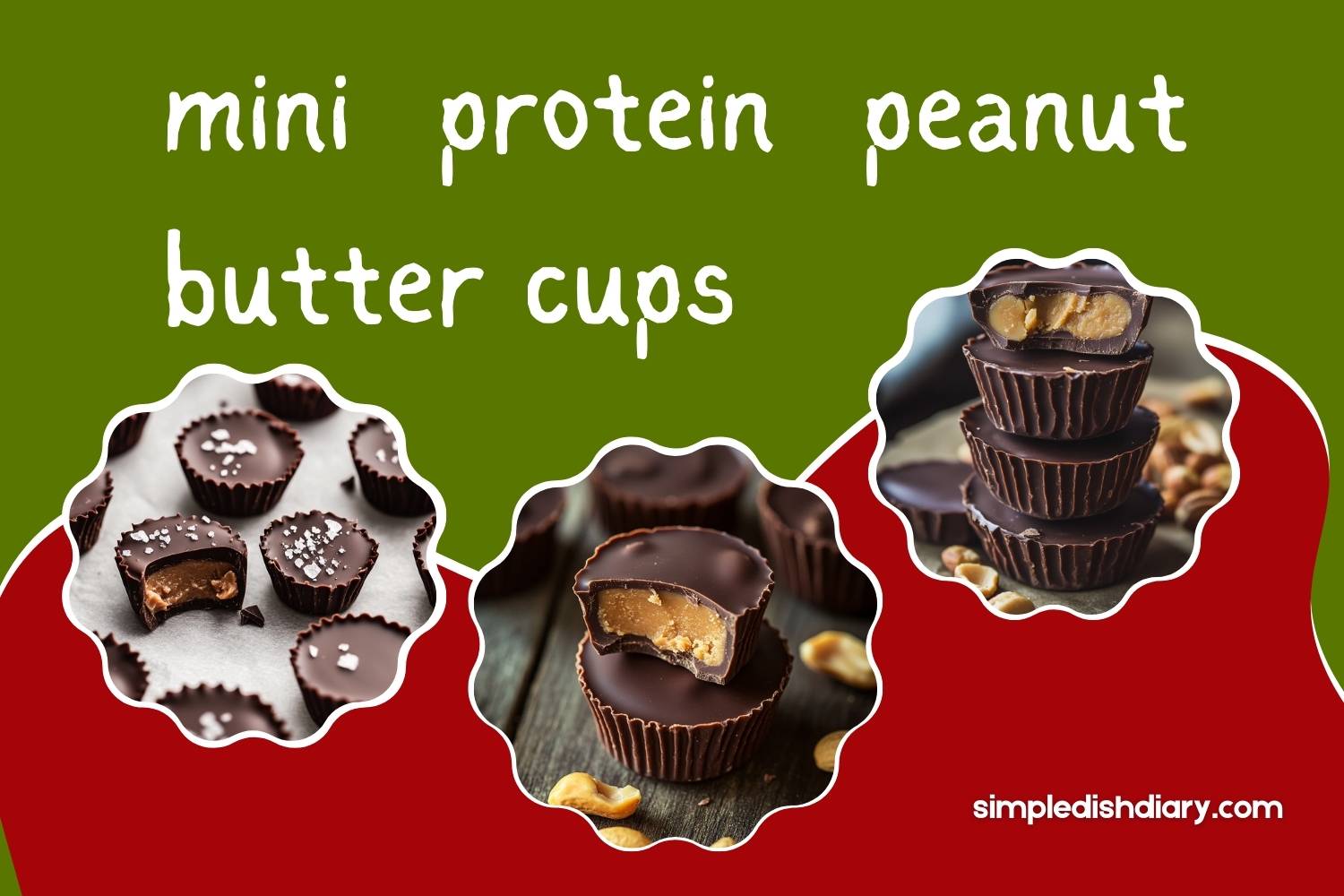 mini protein peanut butter cups