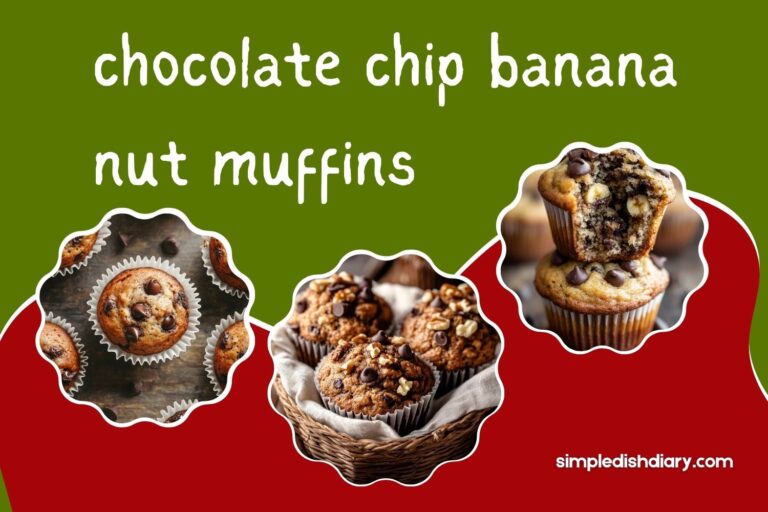 chocolate chip banana nut muffins