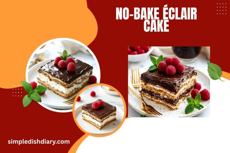 no-bake éclair cake