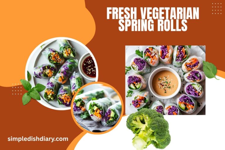 fresh vegetarian spring rolls