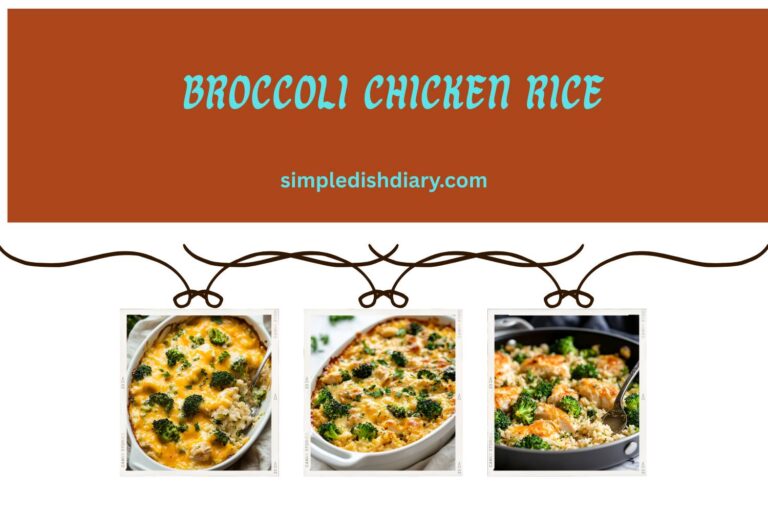 broccoli chicken rice