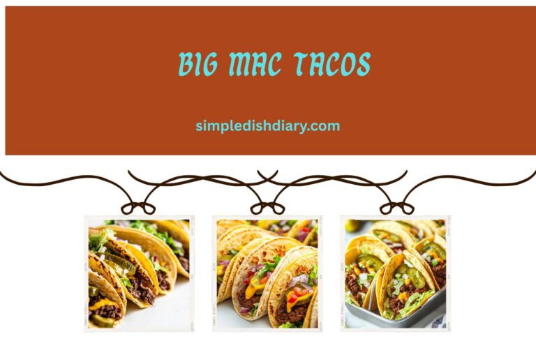 big mac tacos