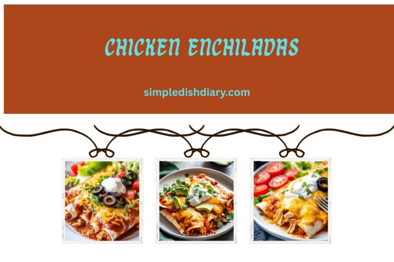 chicken enchiladas