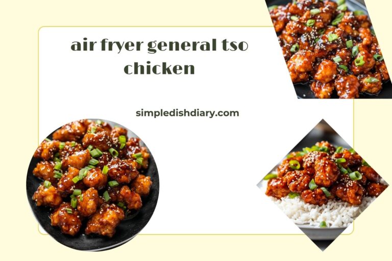 air fryer general tso chicken