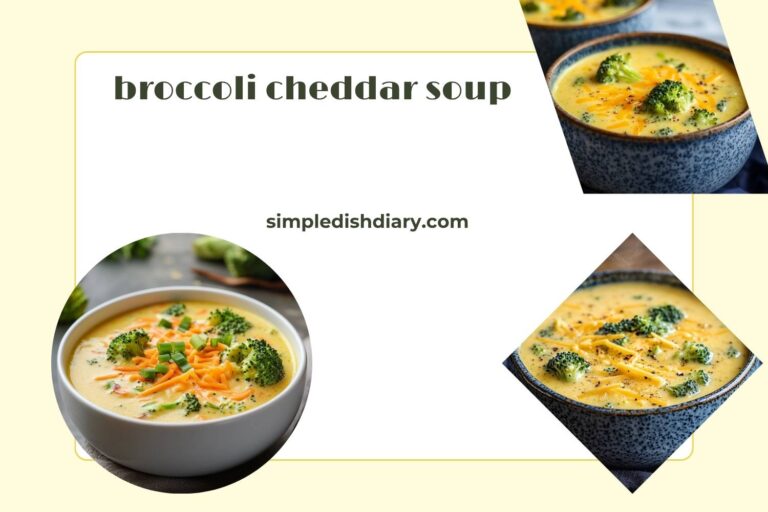 broccoli cheddar soup