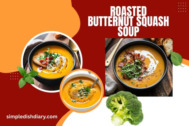 roasted butternut squash soup