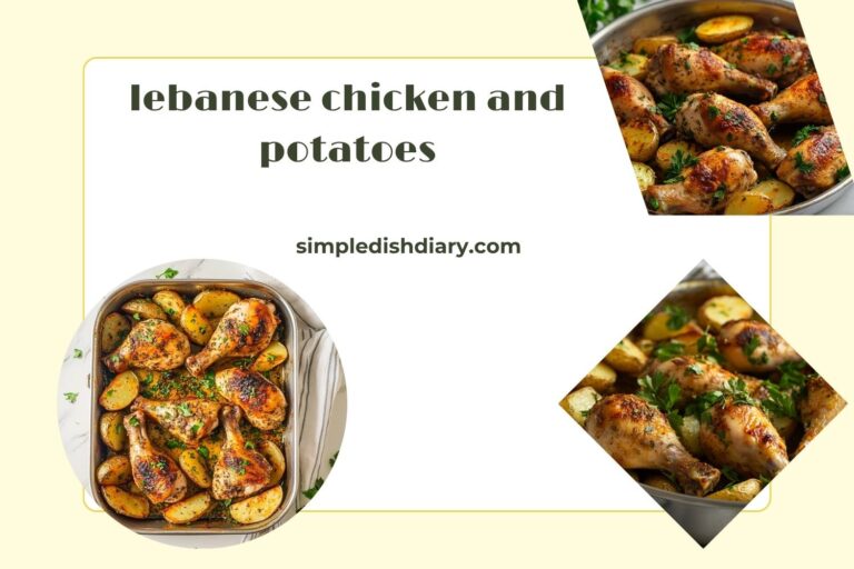 lebanese chicken and potatoes