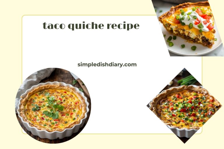 taco quiche recipe