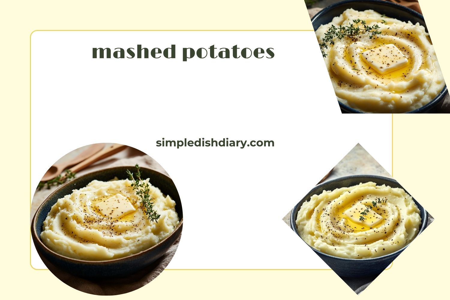 mashed potatoes