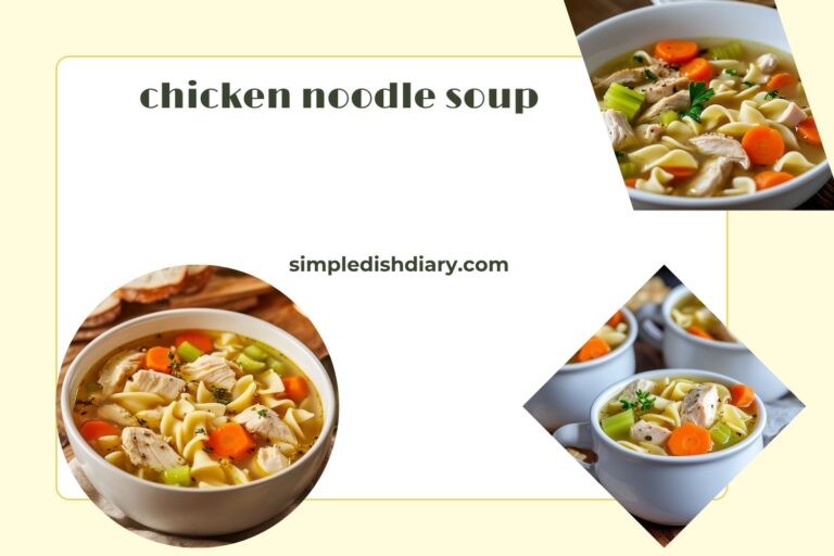 chicken noodle soup