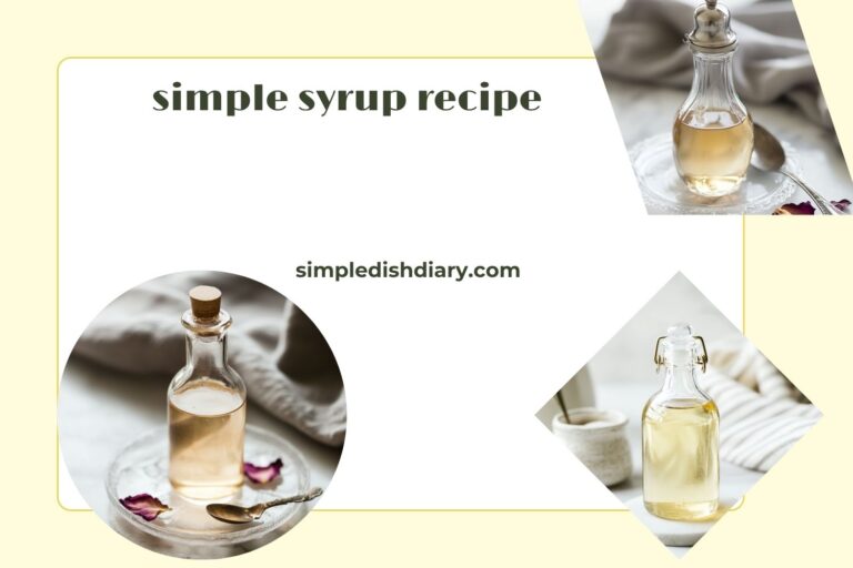 simple syrup recipe