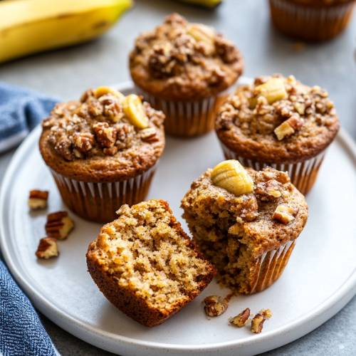 Banana Biscoff Muffins: A Sweet, Crunchy Treat