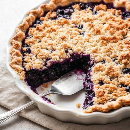 Blueberry Crumble Pie: A Sweet, Easy Treat