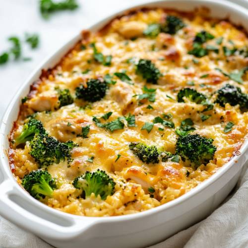 Broccoli Chicken Rice Recipe