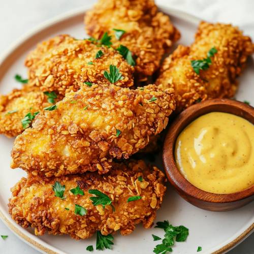 Cornflake Chicken Tenders Recipe