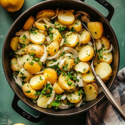 Lebanese Potato Salad: A Refreshing Summer Delight