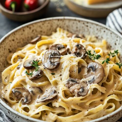 Mushroom Cream Sauce Recipe