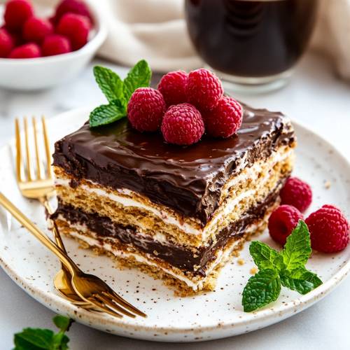 No-Bake Eclair Cake