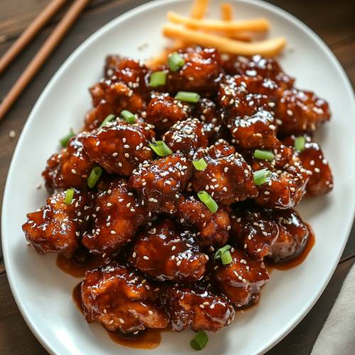 Easy Sesame Chicken Skewers with Coconut Rice