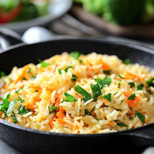 Vegetable Rice Pilaf Recipe