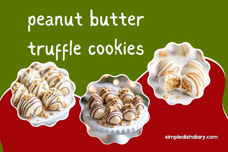 peanut butter truffle cookies