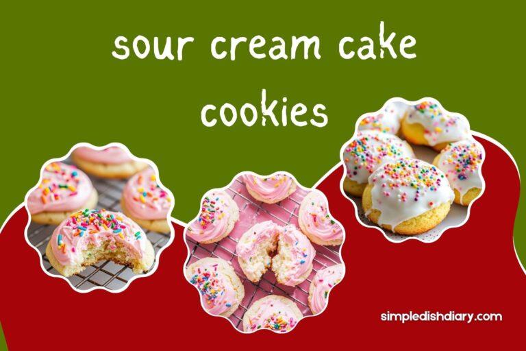 sour cream cake cookies