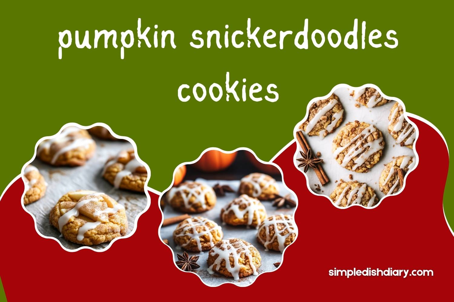 pumpkin snickerdoodles cookies