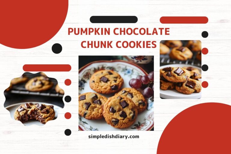 pumpkin chocolate chunk cookies