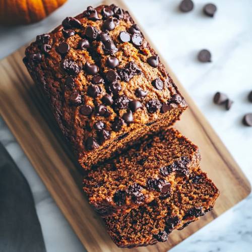 Chocolate Chip Pumpkin Bread Recipe