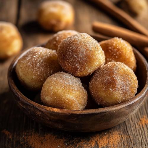 Cinnamon Sugar Donut Holes