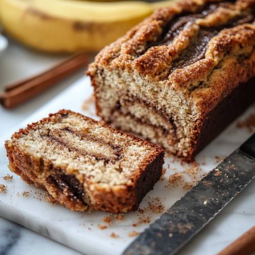 Cinnamon Swirl Banana Bread