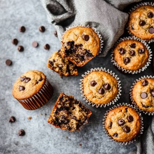 Flourless Banana Muffins