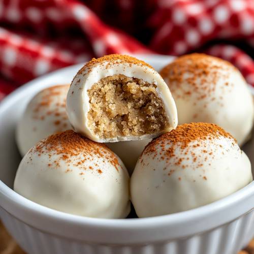 Ginger Snap Cookie Truffles